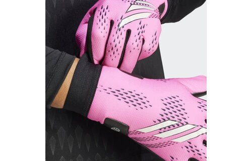 adidas X Speedportal League Soccer Gloves -Shock Pink/Zero Metalic/Black