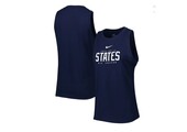 Nike United States USA Womens Tank Top Sleeveless - Navy Blue