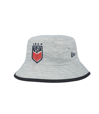 New Era New Era USWNT United States USA Bucket Hat - Heathered Grey