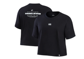 Nike Womens United States USA WC World Cup 2022 Voice Tee Shirt- Black