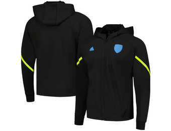 adidas Arsenal 2023 - 24 D4GMD Full Zip Hoodie - Black