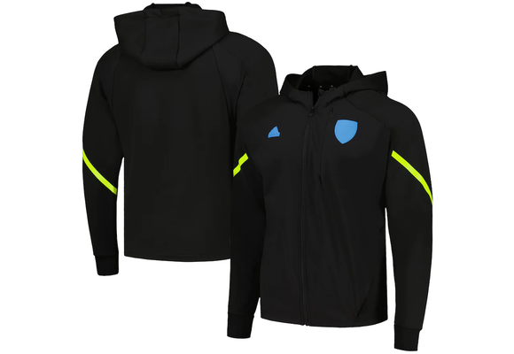 adidas Arsenal 2023 - 24 D4GMD Full Zip Hoodie - Black