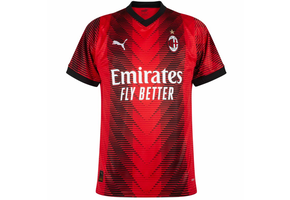 Puma AC Milan 2023 - 24 Home Jersey - Red/Black