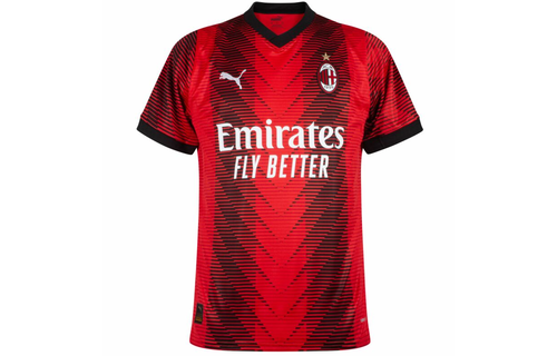 Puma AC Milan 2023 - 24 Home Jersey - Red/Black