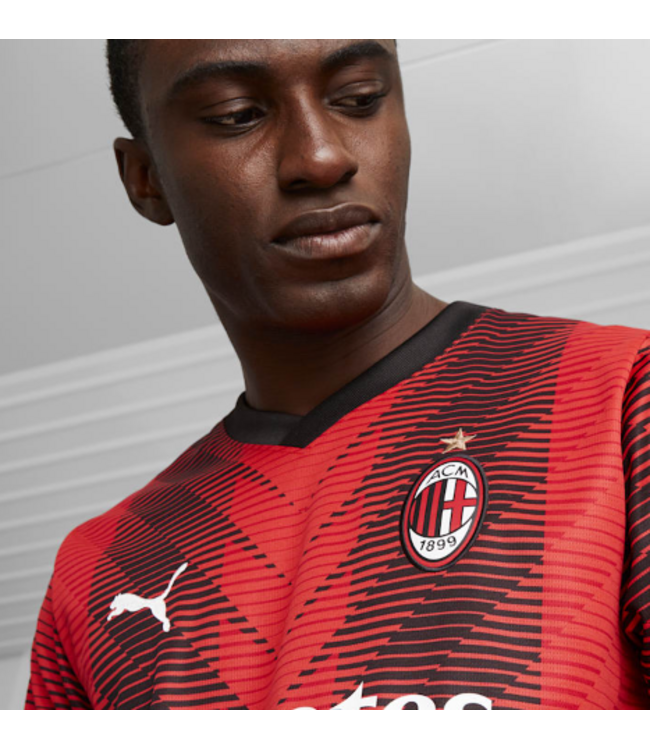 Puma Puma AC Milan 2023 - 24 Home Jersey - Red/Black