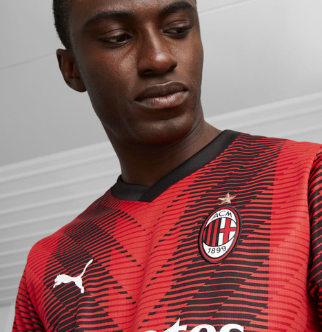Puma AC Milan 2023 - 24 Home Jersey - Red/Black
