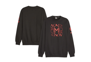 Puma AC Milan 2023 - 24 Crewneck Sweater - Black