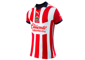 Puma Chivas 2023 -24 Womens Home Jersey - Red/White/Navy