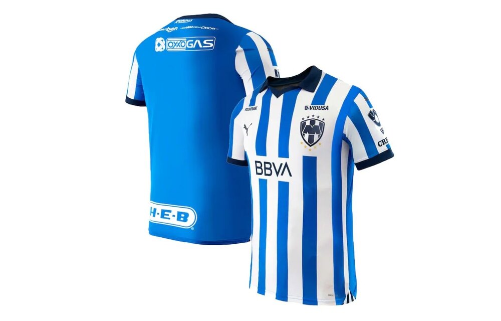 Puma Puma Monterrey 2023 - 2024 Youth Home Jersey - Loyal Blue/White