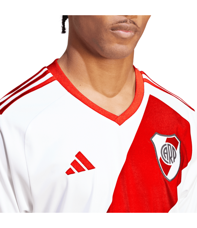 adidas adidas River Plate 2023-2024 Home Jersey - White/Red