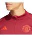 adidas adidas Manchester United 2023 - 24 EU Tiro Training Top - Burgundy