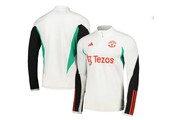 adidas Manchester United 2023 - 24 Tiro Training Top - Core White