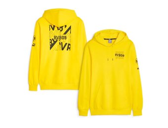 Puma BVB Borussia Dortmund 2023 - 24  ftbl Core Hoodie - Yellow