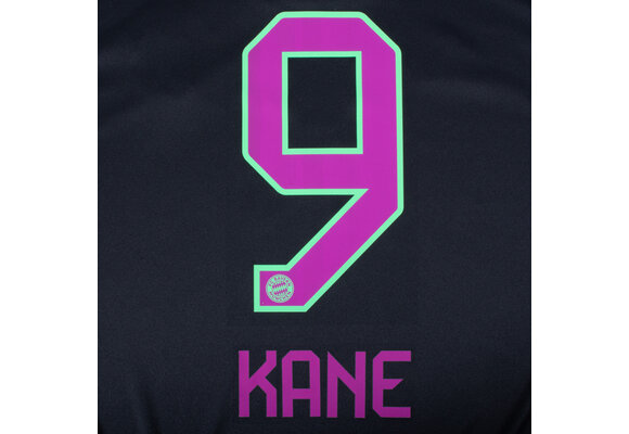 Kane # 9 Bayern Munich 23/24 Away Nameset / Purple