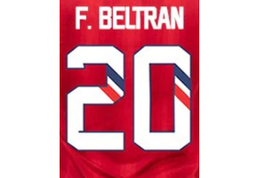 F. Beltran # 20 Chivas DG 23/24 Home Nameset
