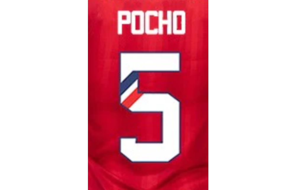 Pocho # 5  Chivas DG 23/24 Home  Nameset