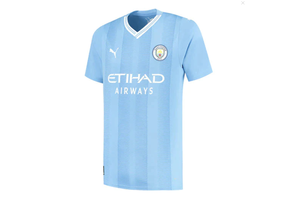 Puma Manchester City 2023 -24 Home Jersey - Light Blue/White