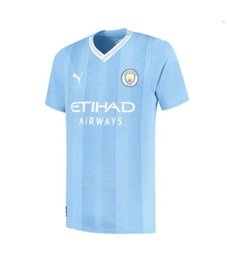 Puma Puma Manchester City 2023 -24 Home Jersey - Light Blue/White