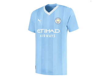 Puma Manchester City 2023 -24 Home Jersey - Light Blue/White