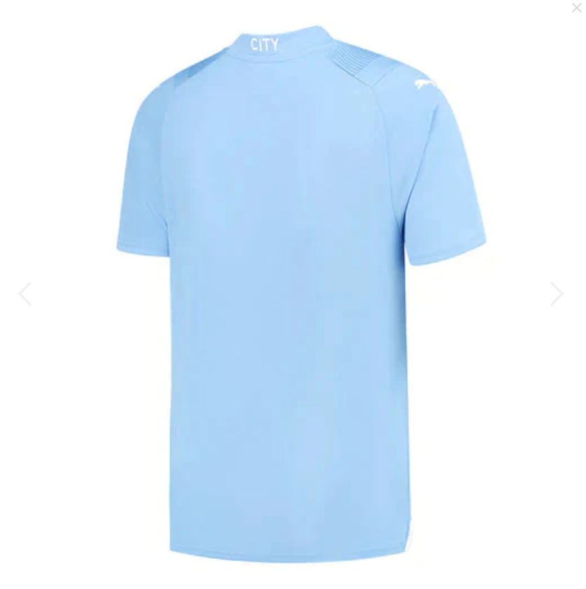 Puma Manchester City 2023 -24 Home Jersey - Light Blue/White