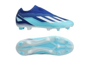 adidas X Crazyfast Marinerush LL Laceless .3 FG - Bright Royal /Cloud White/ Solar Red