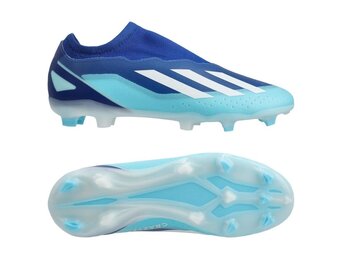 adidas X Crazyfast Marinerush LL Laceless .3 FG - Bright Royal /Cloud White/ Solar Red