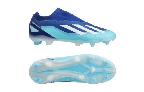 adidas X Crazyfast Marinerush LL Laceless .3 FG - Bright Royal /Cloud White/ Solar Red