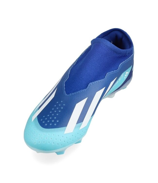 adidas adidas X Crazyfast Marinerush LL Laceless .3 FG - Bright Royal /Cloud White/ Solar Red