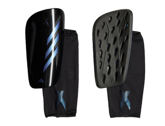 adidas X Crazyfast 2023 League Shin Guards - Black/Lucid Blue