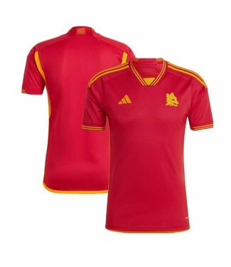 adidas adidas 2023-24 AS Roma Home Jersey - Victory Red