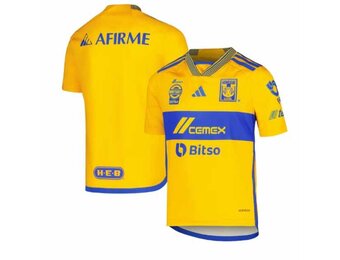 adidas UANL Tigres 2023-24 Home Jersey - Gold
