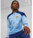 Puma Puma Chivas DG 2023 - 24 Quarter Zip Training Fleece Jacket - Day Dream/Elektro Blue