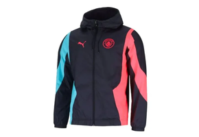 Puma Manchester City 2023-24 Anthem Training Jacket - Dark Navy-Hero Blue-Sunset Glow