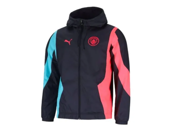 Puma Manchester City 2023-24 Anthem Training Jacket - Dark Navy-Hero Blue-Sunset Glow