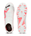 Puma Puma Jr Future Match FG/AG - White/Black/Fire Orchid