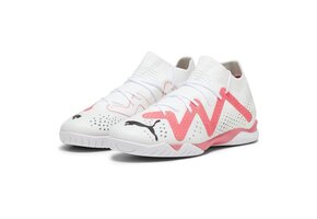 Puma Future Match IT IndoorShoes - White/Black/Fire Orchid