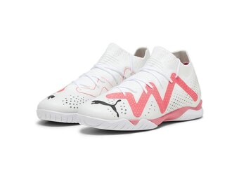Puma Future Match IT IndoorShoes - White/Black/Fire Orchid