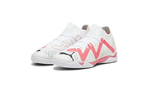 Puma Future Match IT IndoorShoes - White/Black/Fire Orchid