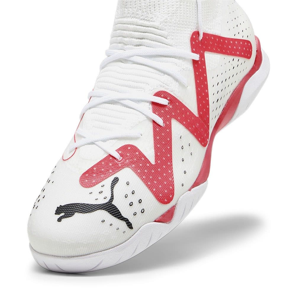 Puma Future Match IT IndoorShoes - White/Black/Fire Orchid