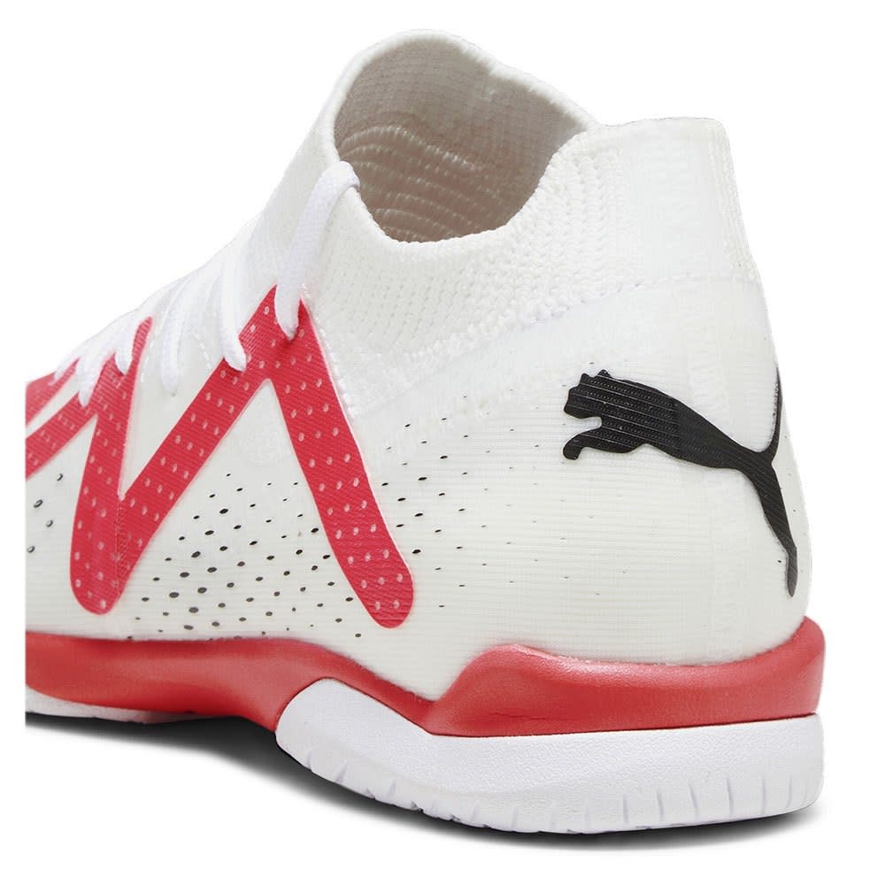 Puma Future Match IT IndoorShoes - White/Black/Fire Orchid