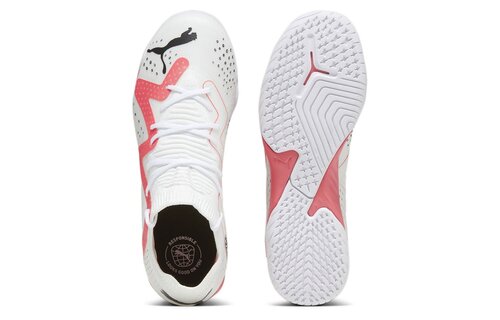 Puma Future Match IT IndoorShoes - White/Black/Fire Orchid