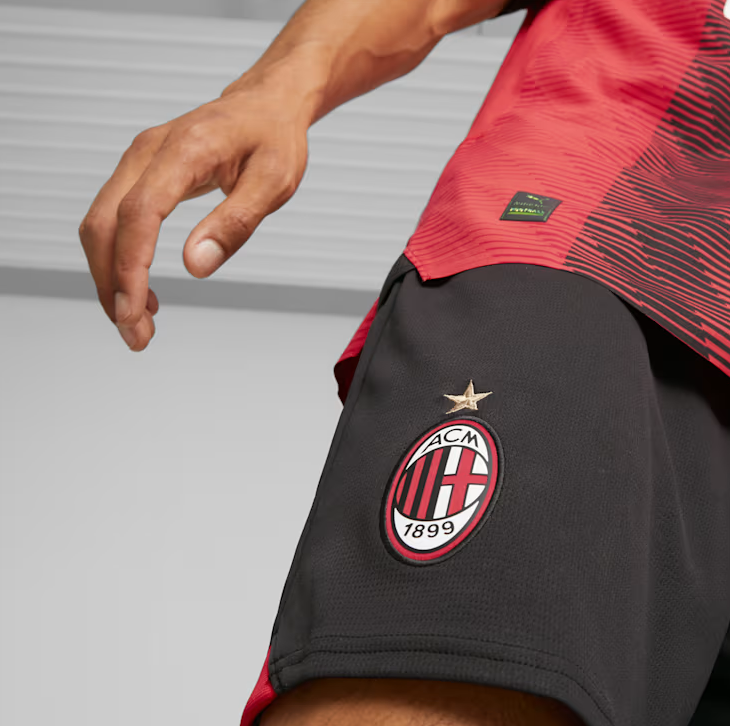 Puma AC Milan 2023 /24 Home Shorts - Black/Red