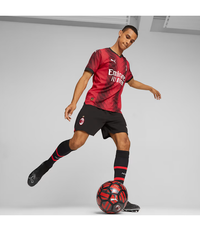 Puma Puma AC Milan 2023 /24 Home Shorts - Black/Red