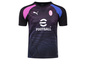 Puma AC Milan 2023 / 24  Prematch Jersey - Black/Pink/Blue