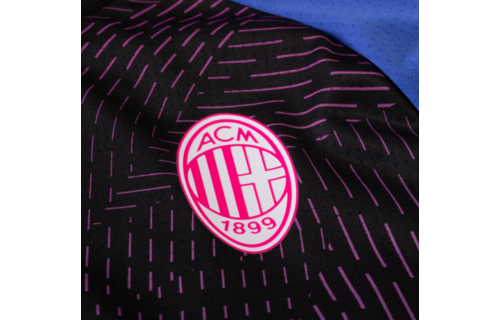 Puma AC Milan 2023 / 24  Prematch Jersey - Black/Pink/Blue