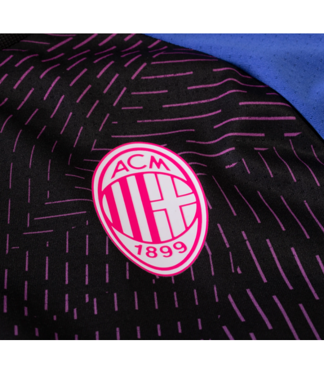 Puma Puma AC Milan 2023 / 24  Prematch Jersey - Black/Pink/Blue
