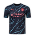Puma Puma Manchester City 2023 -24 Third Jersey - Dark Navy/Hero Blue/Crimson