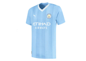 Puma Manchester City 2023 -24 Womens Home Jersey - Light Blue/White