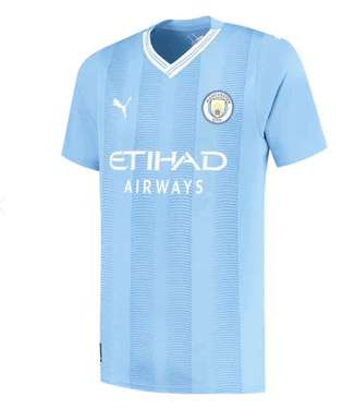 Puma Puma Manchester City 2023 -24 Womens Home Jersey - Light Blue/White