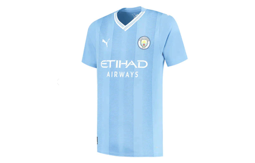 Puma Manchester City 2023 -24 Womens Home Jersey - Light Blue/White